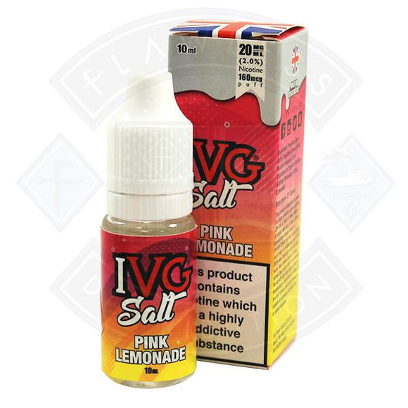 I VG Salt Pink Lemonade 20mg 10ml TPD Compliant e-liquid