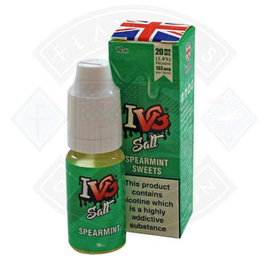 I VG Salt Spearmint Sweets 20mg 10ml TPD Compliant e-liquid