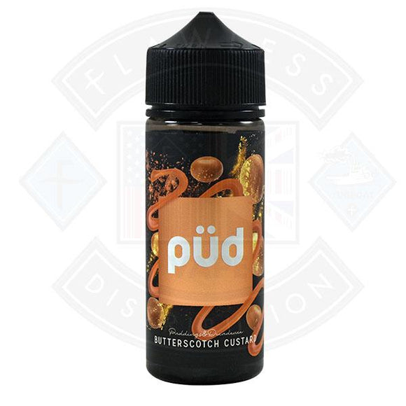 PUD Pudding & Decadence Butterscotch Custard 0mg 100ml Shortfill E-Liquid