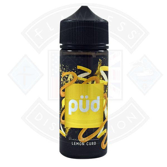 PUD Pudding & Decadence Lemon Curd 0mg 100ml Shortfill E-Liquid