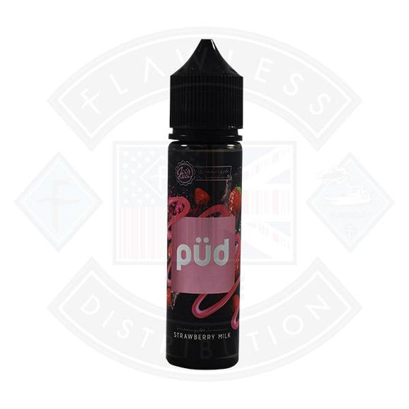 PUD Pudding & Decadence Strawberry Milk 0mg 50ml Shortfill E-Liquid