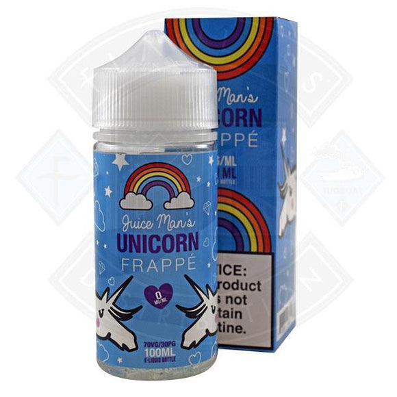 Juice Man - Unicorn Frappe 0mg 80ml Shortfill E-Liquid