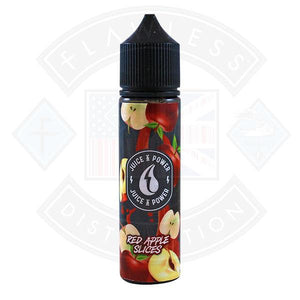 Juice N' Power Red Apple Slice 0mg 50ml Shortfill