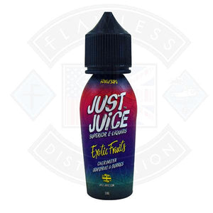 Just Juice Exotic Fruits Cherimoya, Grapefruit & Berries 0mg 50ml Shortfill