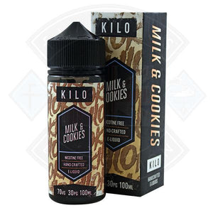 Kilo New Series Milk and Cookies 0mg 100ml shortfill