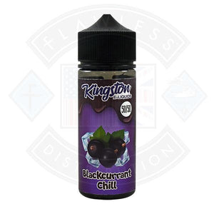 Kingston Blackcurrant Chill 0mg 100ml 50/50 Shortfill E-Liquid