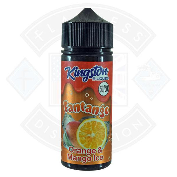 Kingston Fantango - Orange Mango Ice 0mg 100ml 50/50 Shortfill E-Liquid
