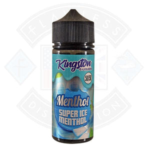 Kingston Menthol Super Ice Menthol 0mg 100ml 50/50 Shortfill E-Liquid