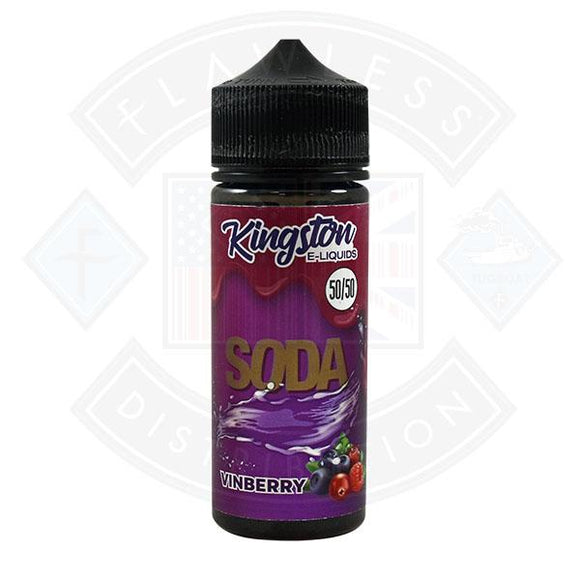 Kingston Soda - Vinberry 0mg 100ml 50/50 Shortfill