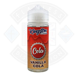 Kingston Cola - Vanilla Cola 0mg 100ml Shortfill