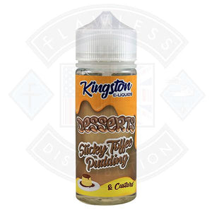Kingston Desserts - Sticky Toffee Pudding & Custard 0mg 100ml Shortfill