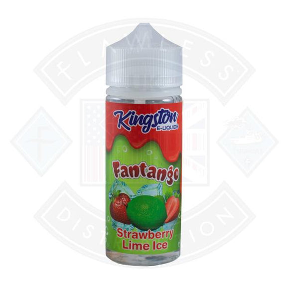 Kingston Fantango - Strawberry Lime Ice 0mg 100ml Shortfill