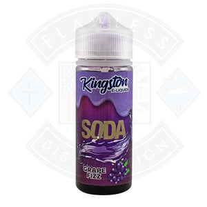 Kingston Soda - Grape Fizz 0mg 100ml Shortfill