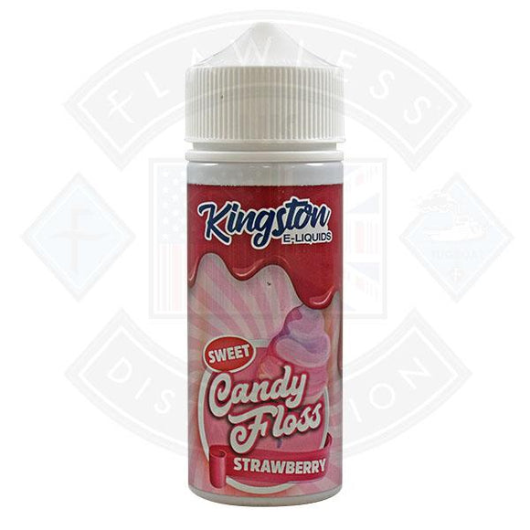 Kingston Sweet Candy Floss - Strawberry 0mg 100ml 70/30 Shortfill