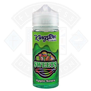 Kingston Sweets - Apple Sours 0mg 100ml Shortfill
