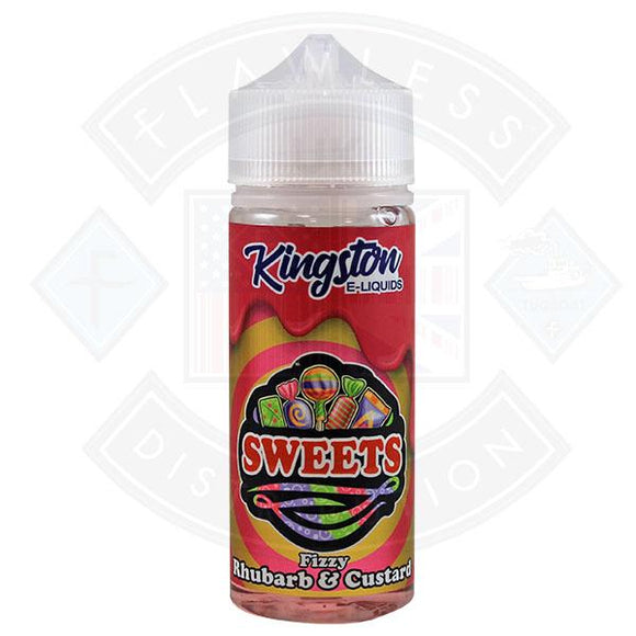 Kingston Sweets - Fizzy Rhubarb & Custard 0mg 100ml Shortfill