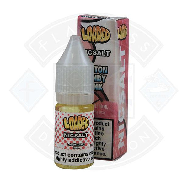 Loaded Nic Salt Cotton Candy Pink 10ml