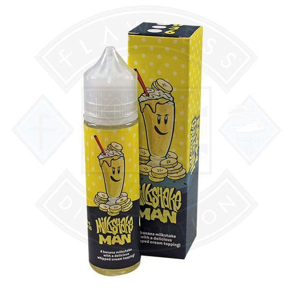 Milkshake Man Banana 0mg 50ml Shortfill E-liquid