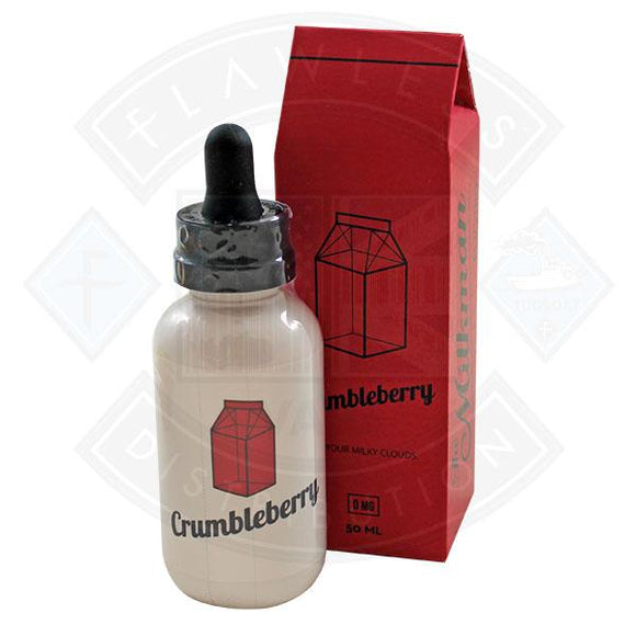 The Milkman Crumbleberry 50ml 0mg shortfill e-liquid