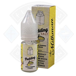 The Milkman Salt Pudding - Vanilla Pudding & Lemon 10ml