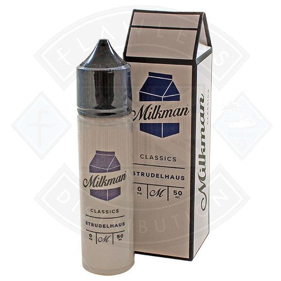 The Milkman Classics Strudelhaus 50ml 0mg shortfill e-liquid