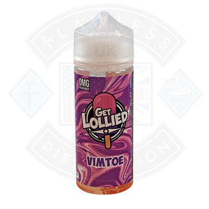 Get Lollied Vimtoe 100ml 0mg shortfill e-liquid