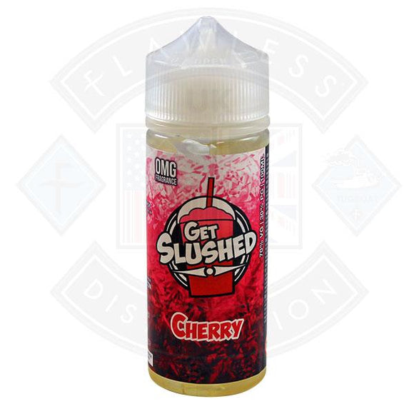 Get Slushed Cherry 100ml 0mg shortfill e-liquid