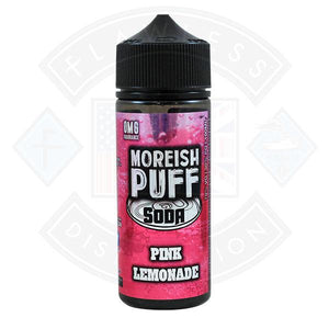 Moreish Puff Soda Pink Lemonade 0mg 100ml Shortfill E-liquid