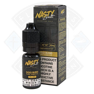 Nasty Juice Nasty Salt Gold Blend 20mg 10ml e-liquid