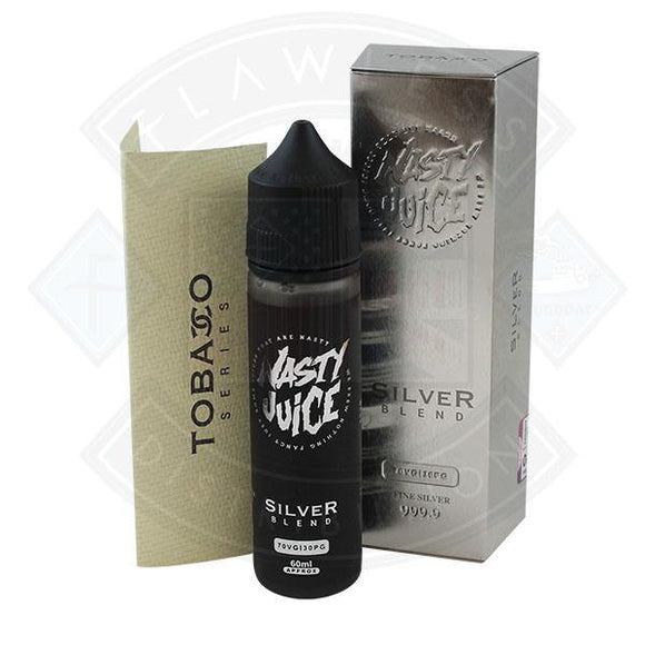 Nasty Juice Tobacco Series - Silver Blend 0mg 50ml Shortfill E-liquid