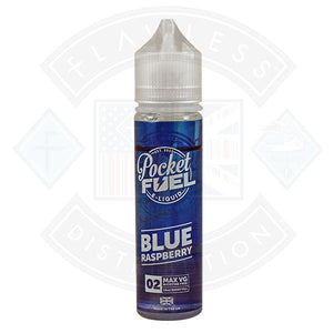 Pocket Fuel Blue Raspberry 02 0mg 50ml Shortfill