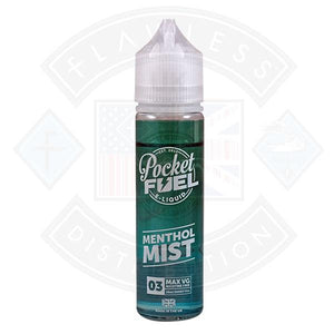 Pocket Fuel Menthol Mist 03 0mg 50ml Shortfill