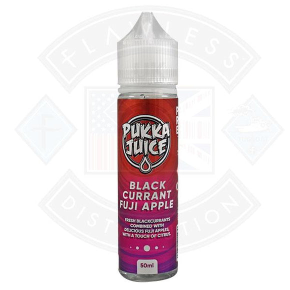 Pukka Juice Blackcurrant Fuji Apple 50ml 0mg Shortfill E-liquid