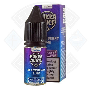 Pukka Juice - Nic Salt Blackberry Lime 10ml E-liquid