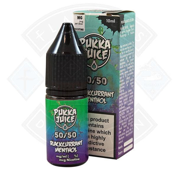 Pukka Juice 50/50 Blackcurrant Menthol 10ml