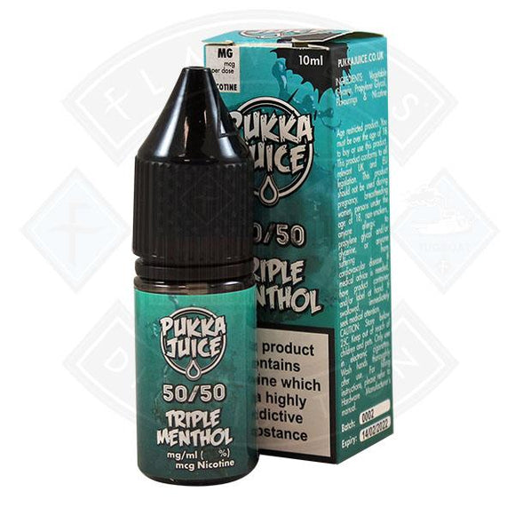 Pukka Juice 50/50 Triple Menthol 10ml