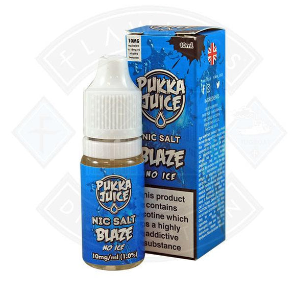 Pukka Juice - Nic Salt Blaze No Ice 10ml 10mg E-liquid