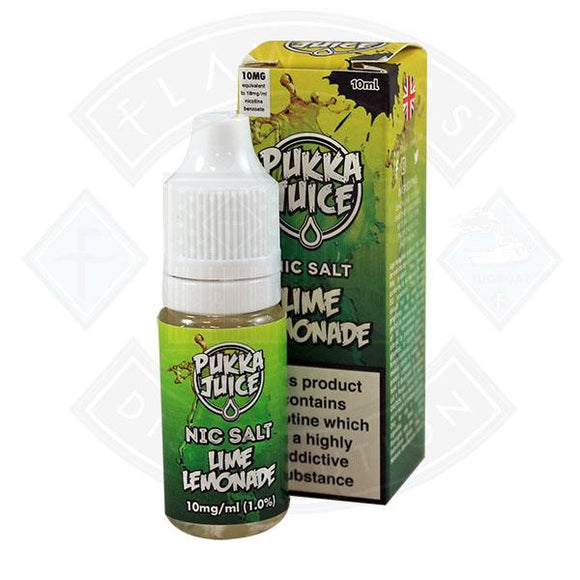 Pukka Juice - Nic Salt Lime Lemonade 10ml 10mg E-liquid