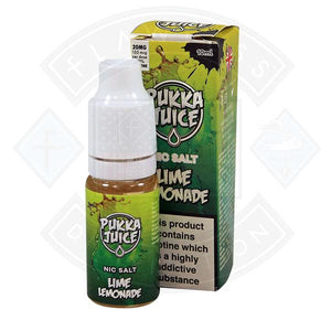 Pukka Juice - Nic Salt Lime Lemonade 10ml 20mg E-liquid
