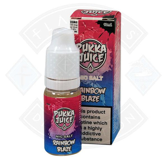 Pukka Juice - Nic Salt Rainbow Blaze 10ml 20mg E-liquid