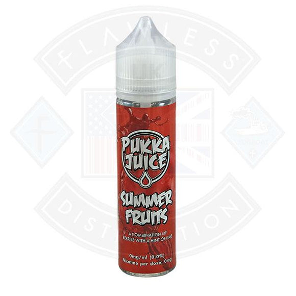 Pukka Juice Summer Fruits 50ml 0mg Shortfill E-liquid