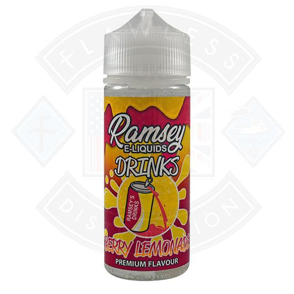 Ramsey E-Liquids Drinks - Berry Lemonade 0mg 100ml Shortfill