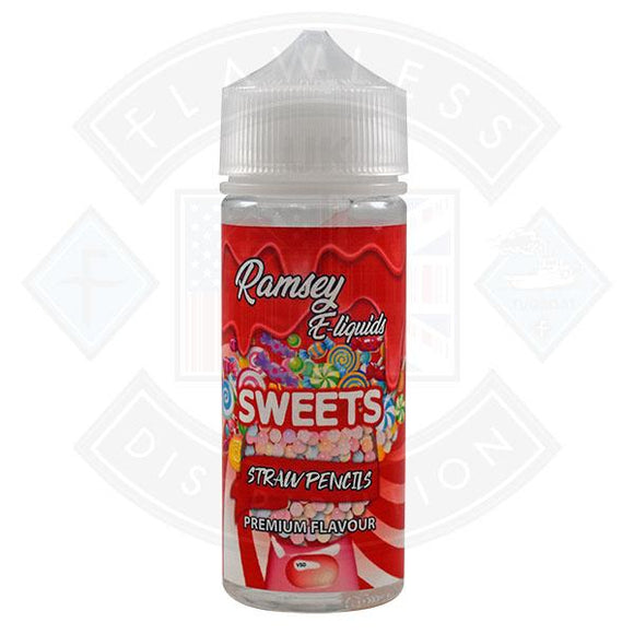 Ramsey E-Liquids Sweets - Straw Pencils 0mg 100ml Shortfill