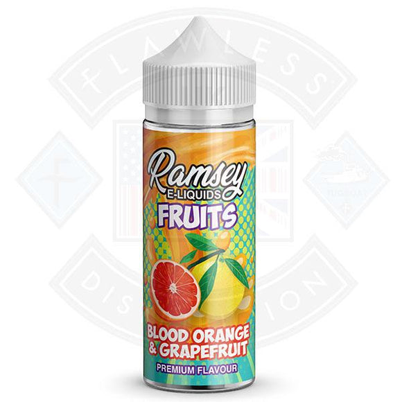 Ramsey E-Liquids Fruits - Blood Orange & Grapefruit 0mg 100ml Shortfill