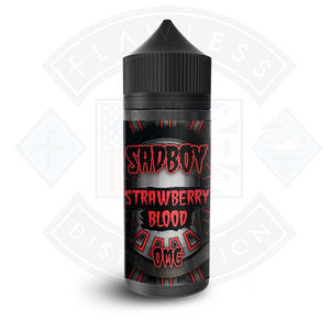 Sadboy Strawberry Blood 100ml 0mg shortfill e-liquid