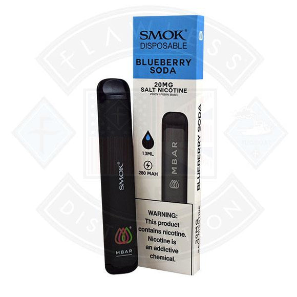 Smok MBAR Disposable Pen Blueberry Soda 1.3ml