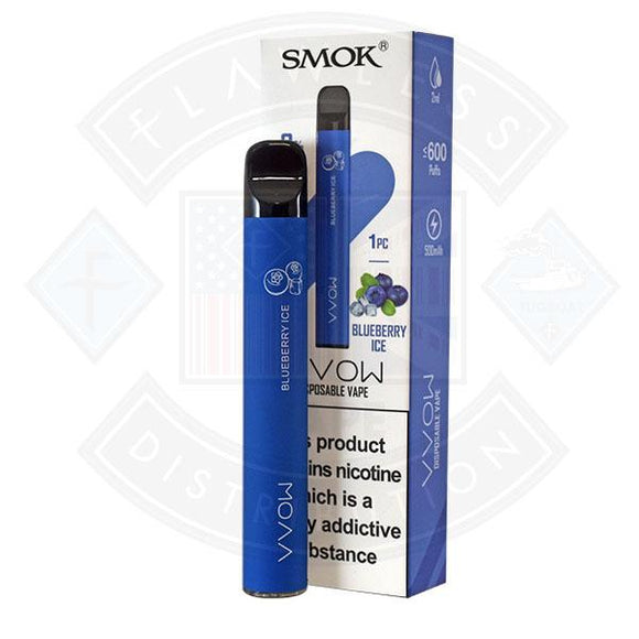 Smok VVOW Disposable Vape Blueberry Ice 20mg 2ml