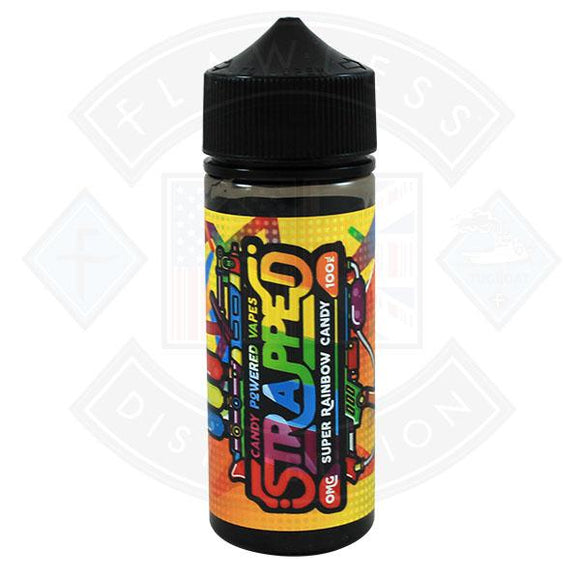 Strapped Candy Powered - Super Rainbow Candy 0mg 100ml Shortfill