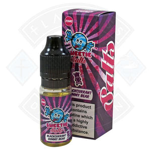 Slushie Sweetie Salts Blackcurrant Gummy Bear 20mg 10ml E-Liquid