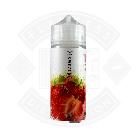Skwezed -Strawberry 0mg 100ml Shortfill